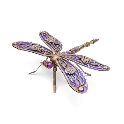 3D METAL EARTH STEAMPUNK DRAGONFLY