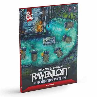 D&amp;D 2024: RAVENLOFT HORRORS WITHIN MAP PACK (Pre-Order)