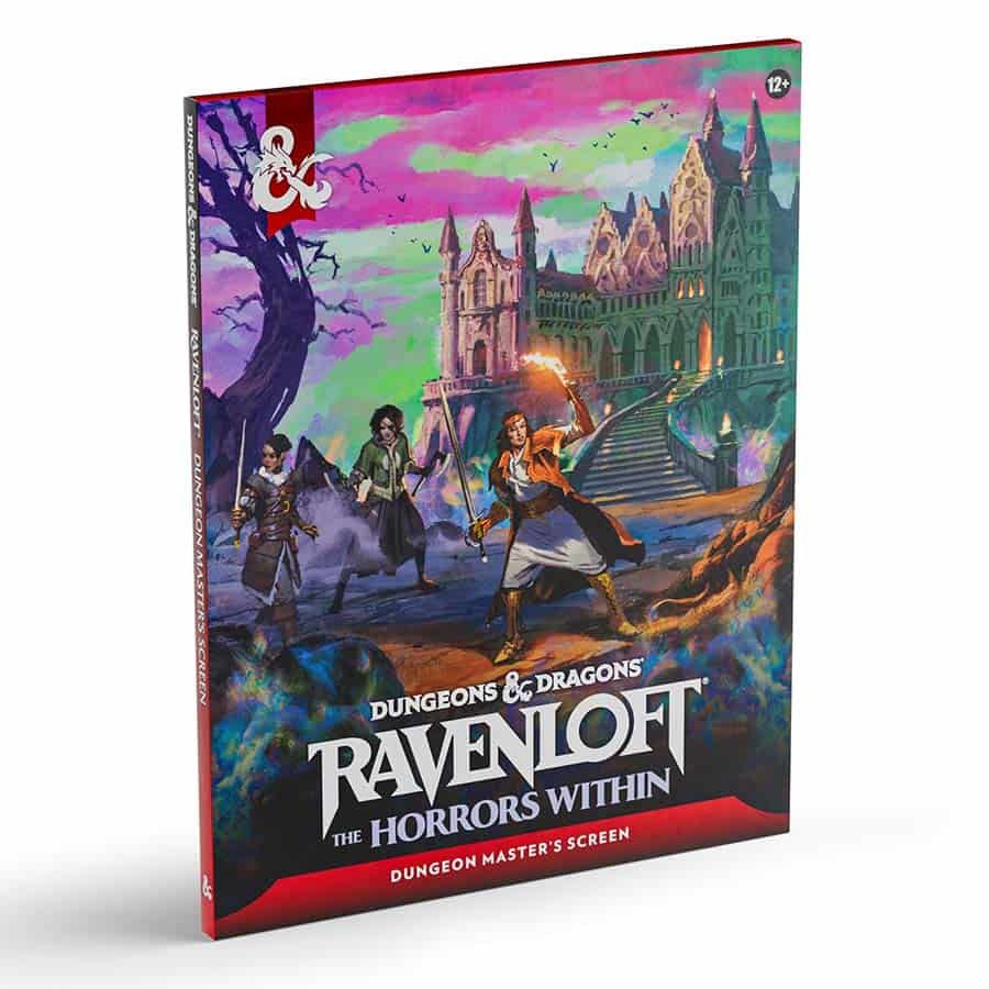D&amp;D 2024: RAVENLOFT HORRORS WITHIN DUNGEONMASTER SCREEN (Pre-Order)