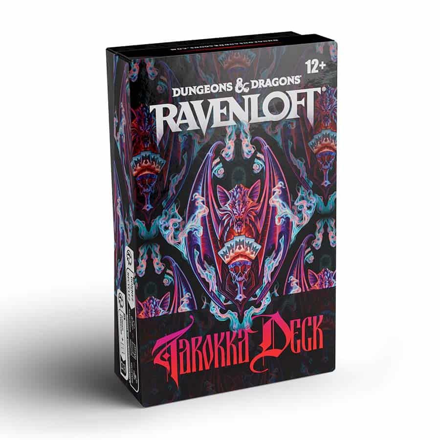 D&amp;D 2024: RAVENLOFT HORRORS WITHIN TAROKKA DECK (Pre-Order)