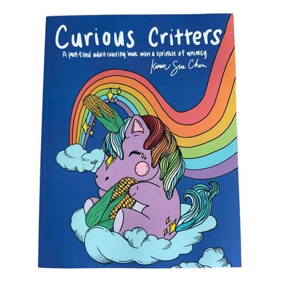 COLORING BOOK CURIOUS CRITTERS