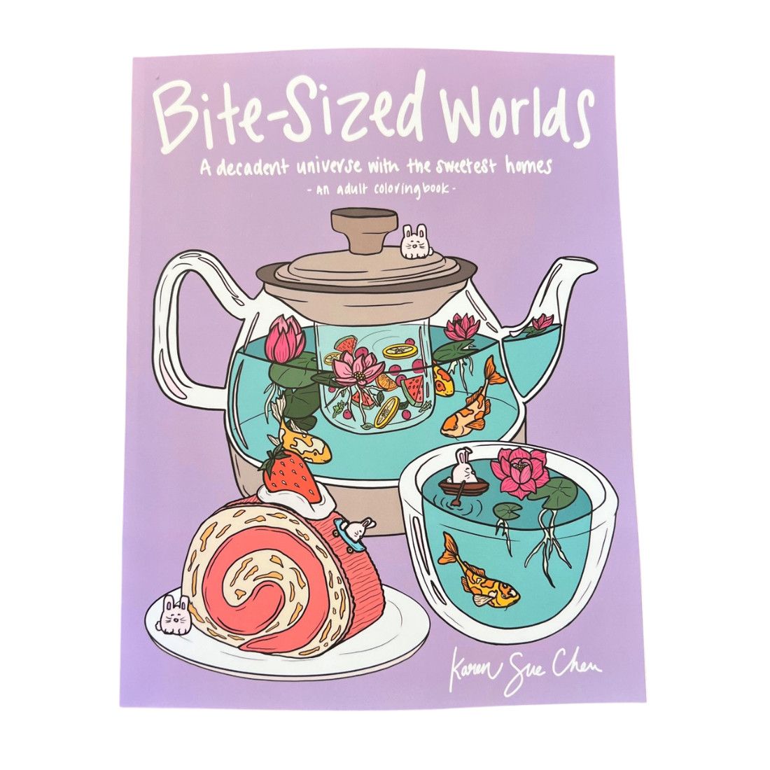 COLORING BOOK BITE-SIZED WORLDS