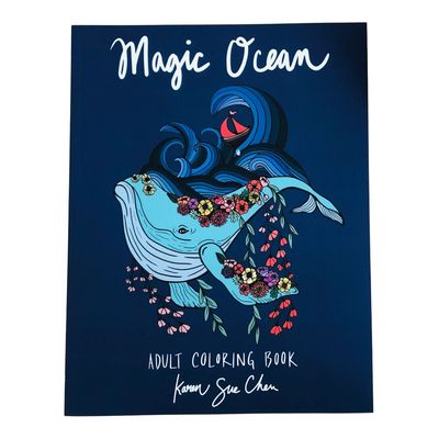 COLORING BOOK MAGIC OCEAN