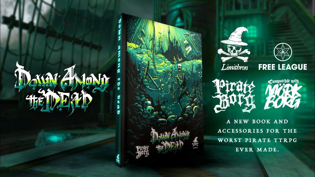 MÖRK BORG: PIRATE BORG - Adventure Down Among the Dead