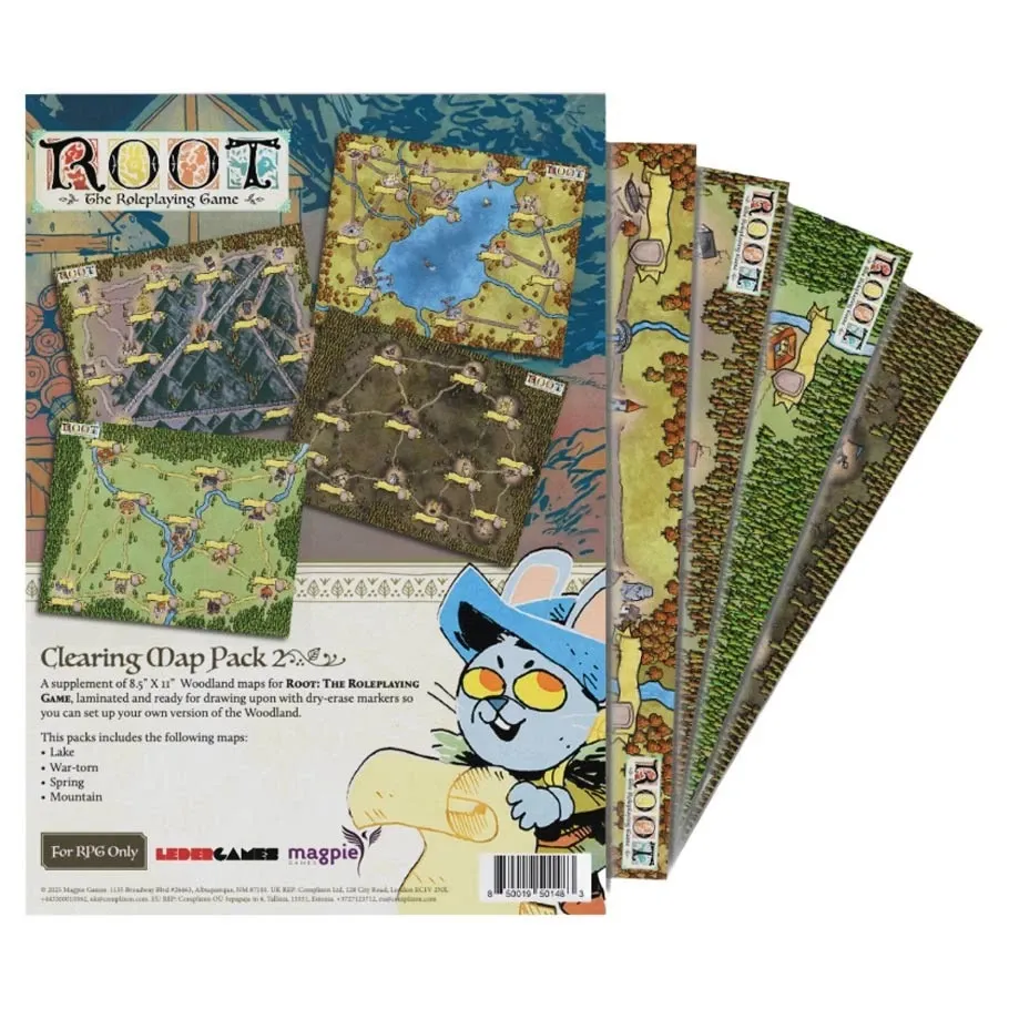 ROOT THE RPG RUINS & EXPEDITIONS: MAP PACK 2