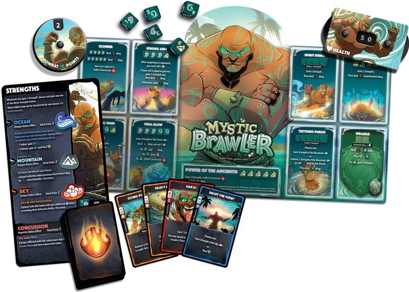 DICE THRONE: MYSTIC BRAWLER - HERO PACK (Pre-Order Expected Late July)