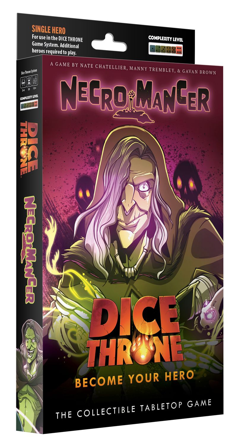DICE THRONE: NECROMANCER - HERO PACK (Pre-Order Expected Late July)