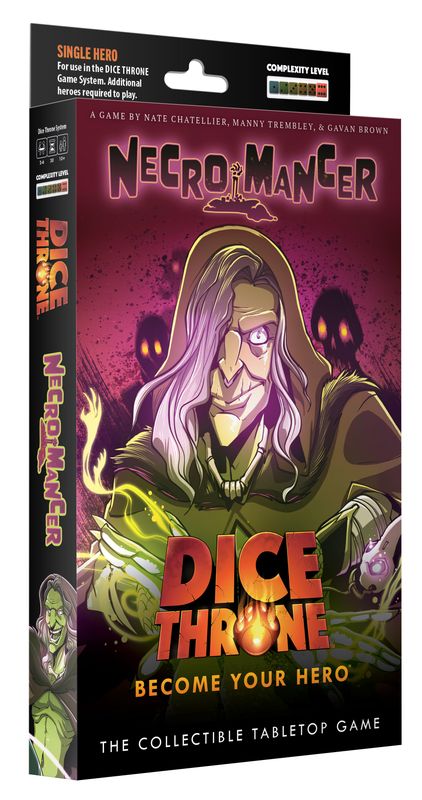 DICE THRONE: NECROMANCER - HERO PACK (Pre-Order Expected Late July)