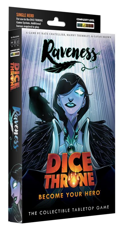 DICE THRONE: RAVENESS - HERO PACK (Pre-Order Expected Late July)