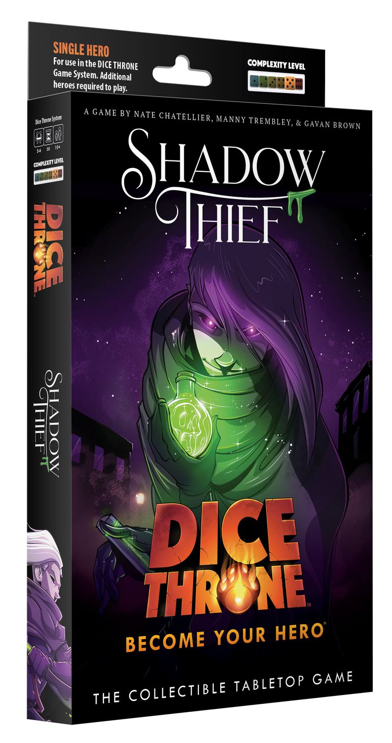 DICE THRONE: SHADOW THIEF - HERO PACK (Pre-Order Expected Late July)