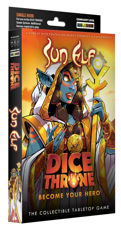DICE THRONE: SUN ELF - HERO PACK (Pre-Order Expected Late July)