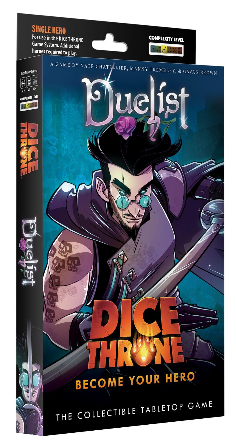 DICE THRONE: DUELIST - HERO PACK (Pre-Order Expected Late July)