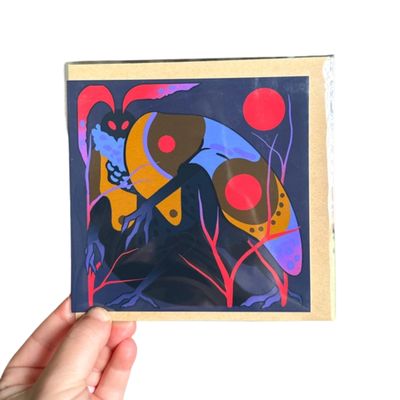 CARD - MOTHMAN SQUARE