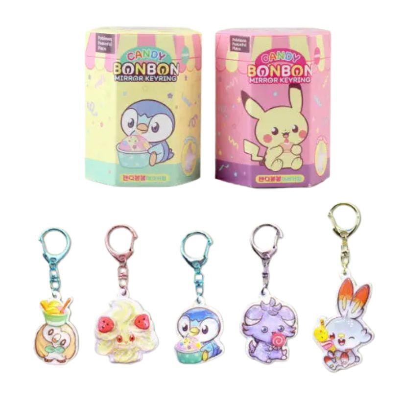 BLIND BOX POKEMON "CANDY BONBON" MIRROR KEYRING