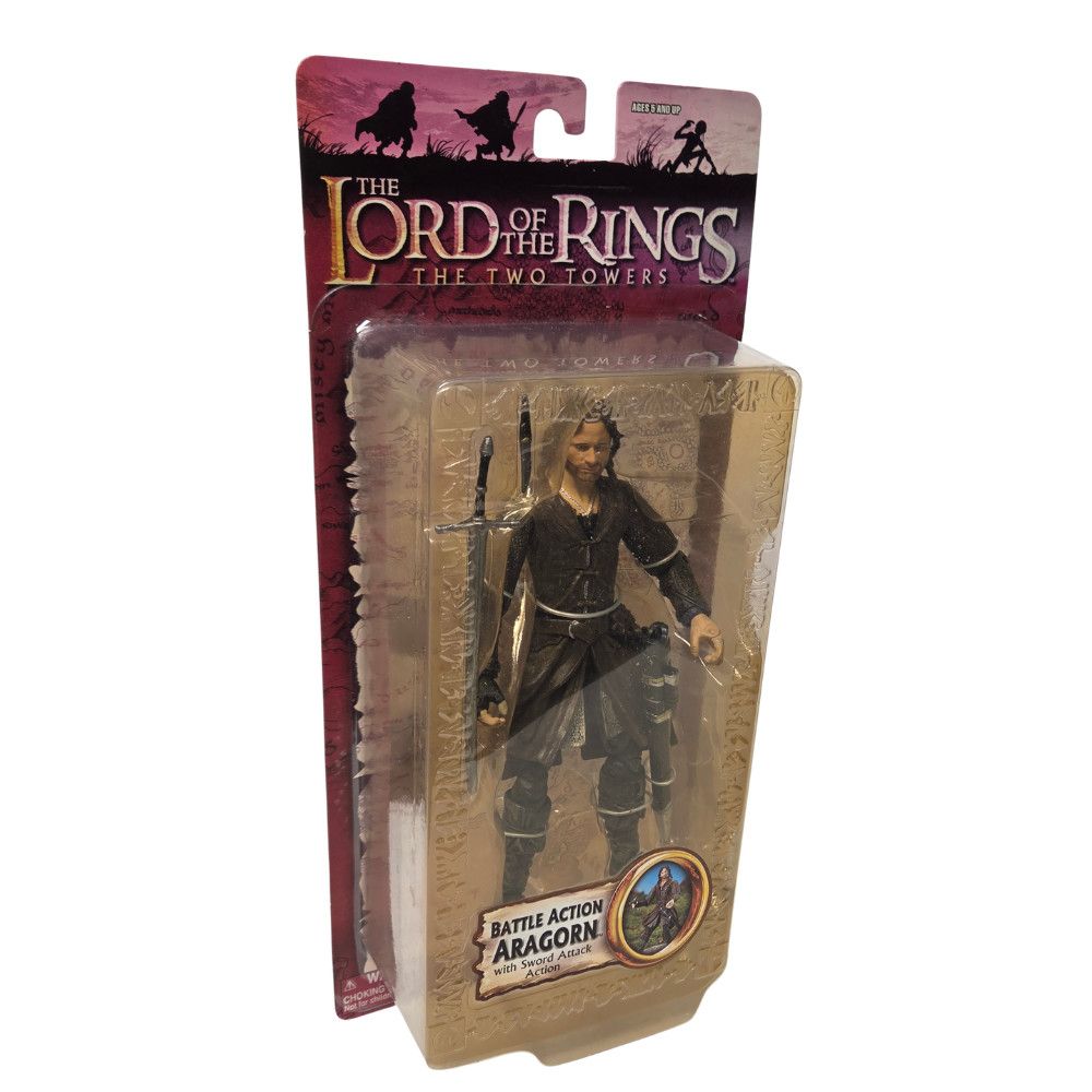 LotR: TT FIGURE BATTLE ACTION ARAGORN (2005)