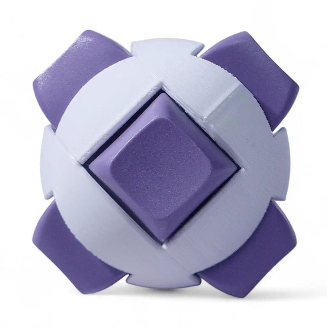 GEO SQUISH SUGAR POLYHEDRON SQUISH BALL Assorted Colors