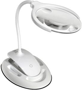 TOOL: 2 IN 1 MAGNIFIER: DESK &amp; CLAMP ON MAGNIFIER