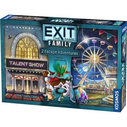 EXIT: FAMILY: 2 ESCAPE ADVENTURES : THE TROPHY CASE/NIGHT AT THE CARNIVAL
