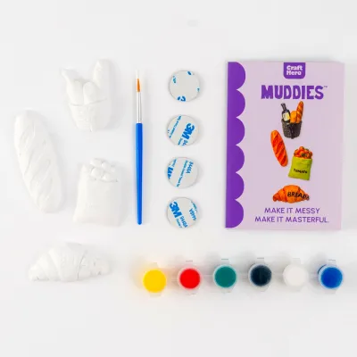 MUDDIES: 3D MAGNET PAINTING - PETITE PANTRY
