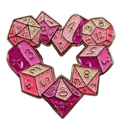 PIN - HEART OF DICE