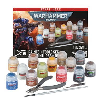 40K (PAINT SET): PAINT + TOOLS