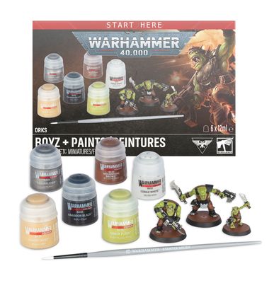40K (PAINT SET): ORKS