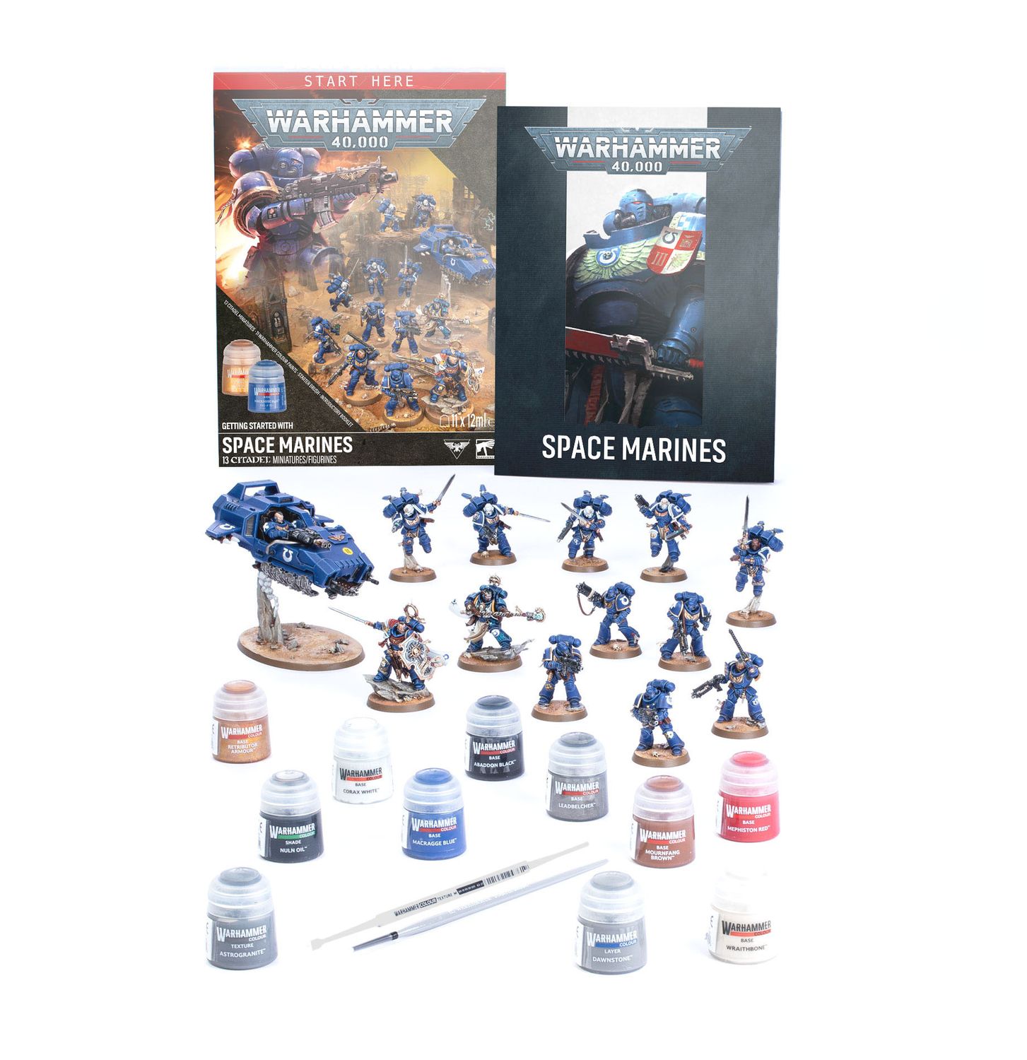 40K: GETTING STARTED: SPACE MARINES