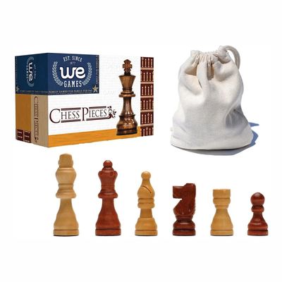 CHESSMEN 2.5" STAUNTON Wood