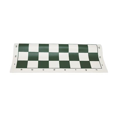 CHESS BOARD 20" VINYL w/ 2.25" SQ Green