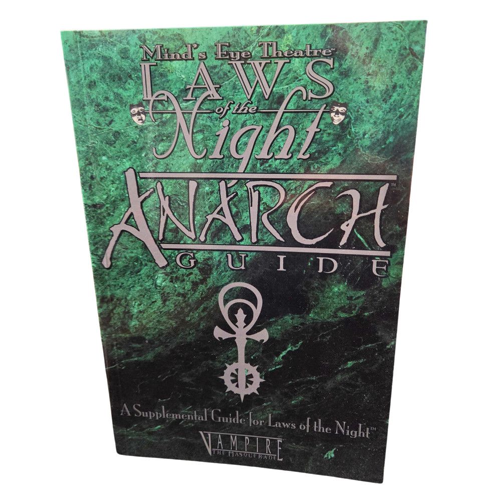 MET - VTM: LAWS OF THE NIGHT Anarch Guide (2003, WOD LARP)