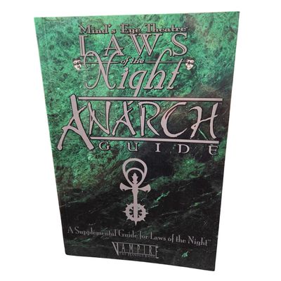 MET - VTM: LAWS OF THE NIGHT Anarch Guide (2003, WOD LARP)