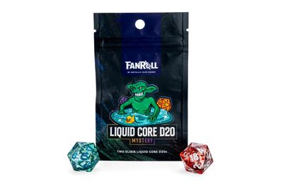 MYSTERY DICE D20 LIQUID CORE MISFIT (2)