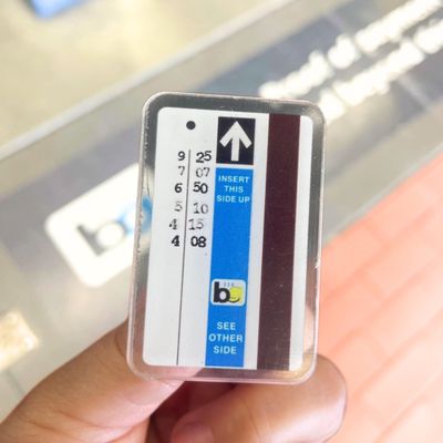 PIN - BART PAPER TICKET 2"