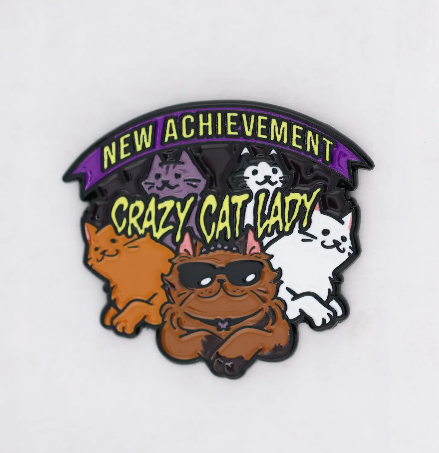 PIN - DCC: New Achievement Crazy Cat Lady