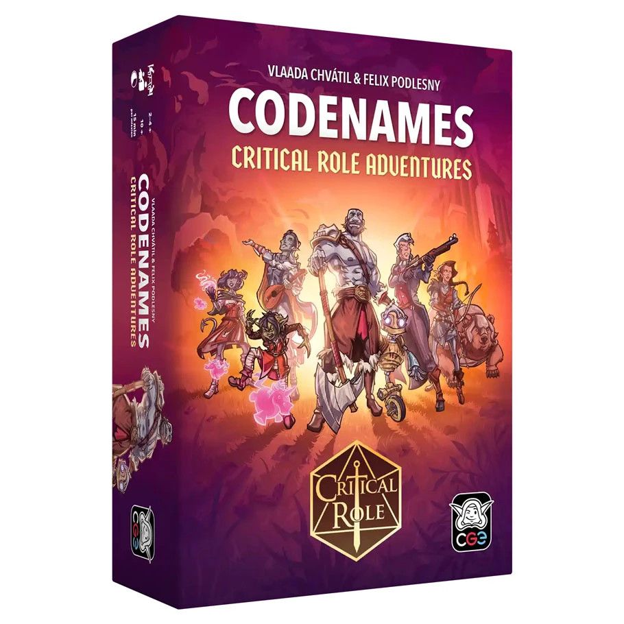 CODENAMES 2.0 CRITICAL ROLE ADVENTURES