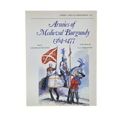 MaA144 Armies of Medieval Burgundy 1364-1477 (1983)