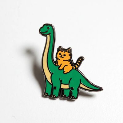 PIN - Dino Cat (Sauropod Variant)