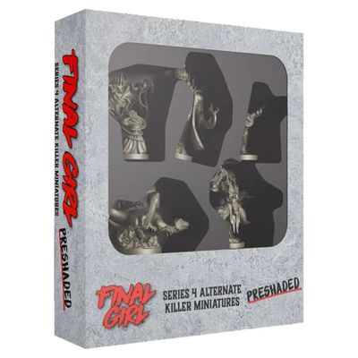 FINAL GIRL: S4 ALTERNATE KILLER MINIS PRESHADED