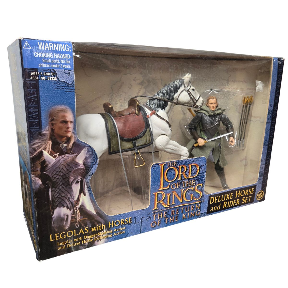 LotR: RotK FIGURES - LEGOLAS w/ HORSE (2003)