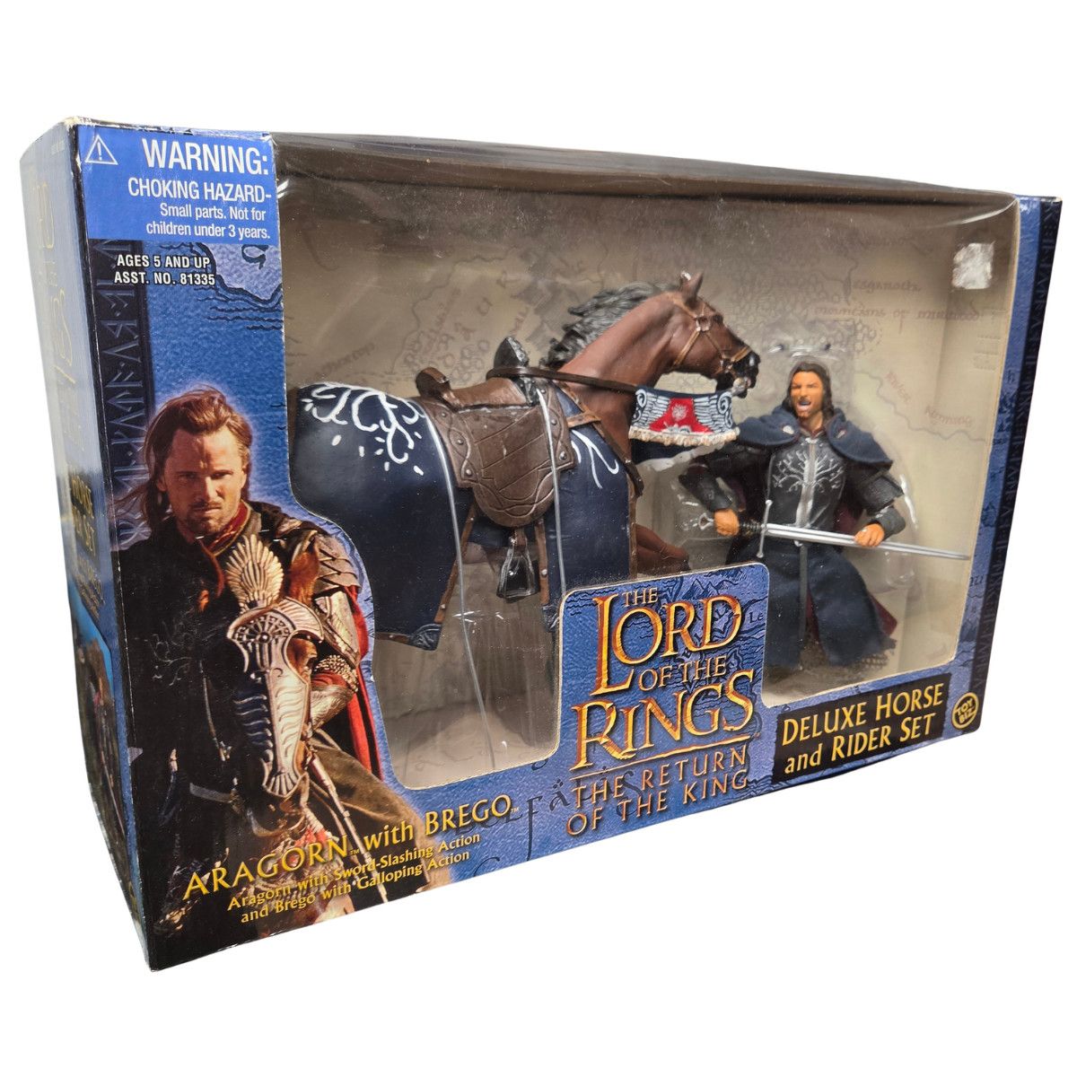 LotR: RotK FIGURES - ARAGORN w/ BREGO (2003)