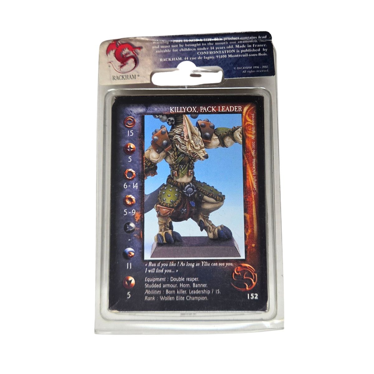 CONFRONTATION - Killyox, Pack Leader