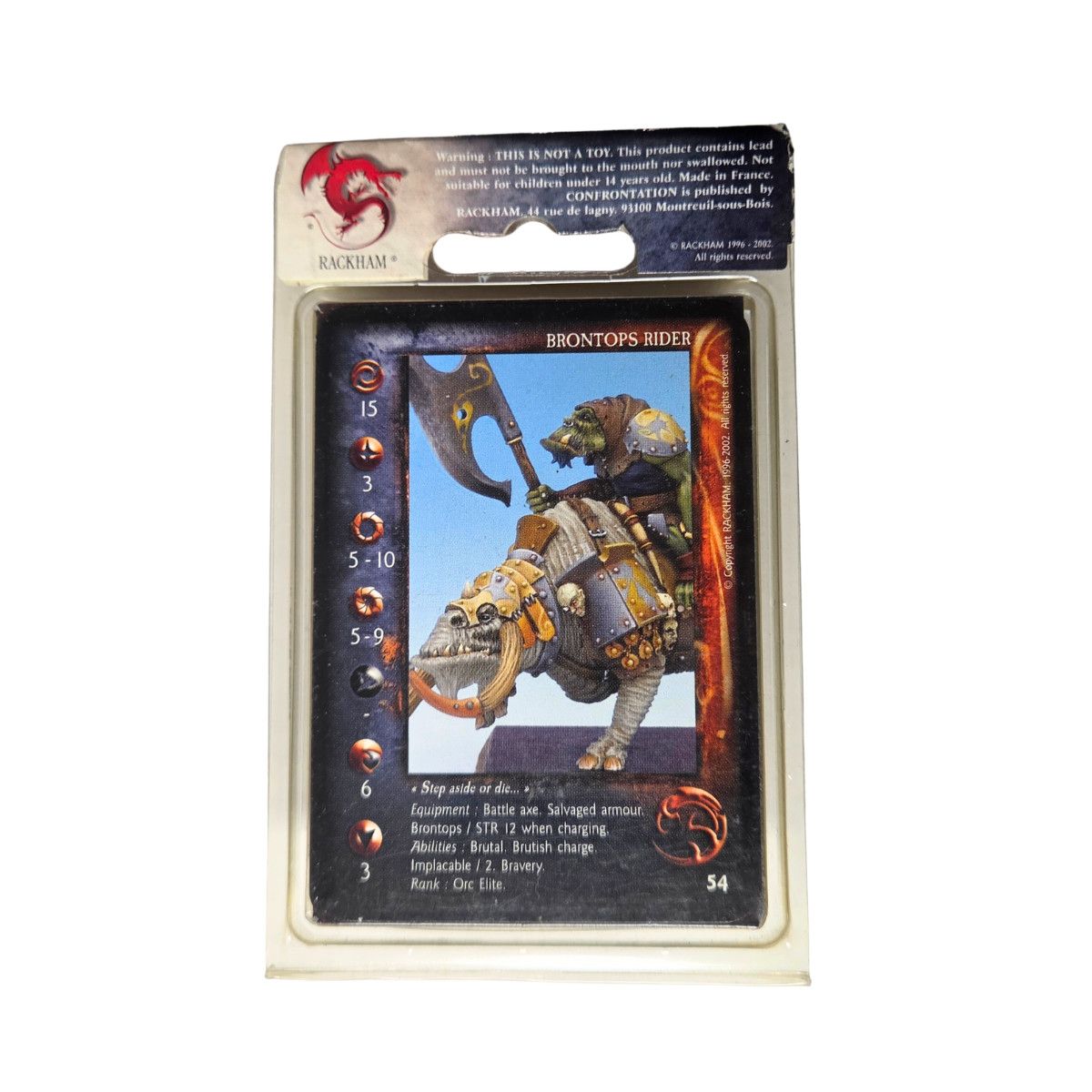 CONFRONTATION - Brontops Rider 1