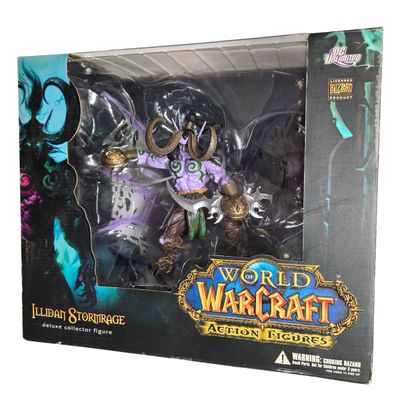 WORLD OF WARCRAFT FIGURE Deluxe Action Figure - Illidan Stormrage (2007)