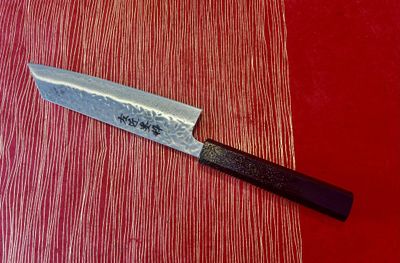 Bokusui Mat Bunka 170mm Black Lacquered Handle with Gold