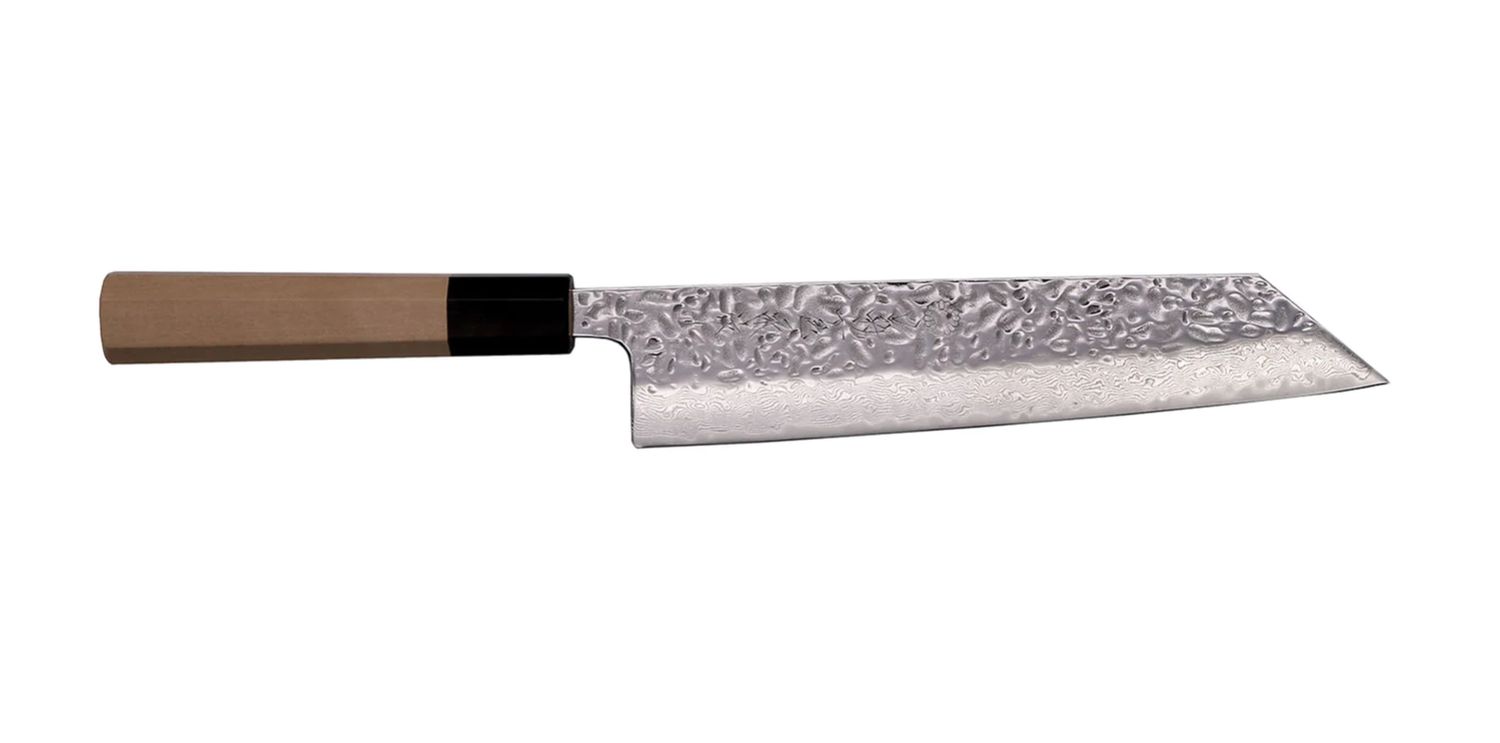 Gyuto 67 Layer Damascus Tsuchime K-tip 21cm AUS10 Core