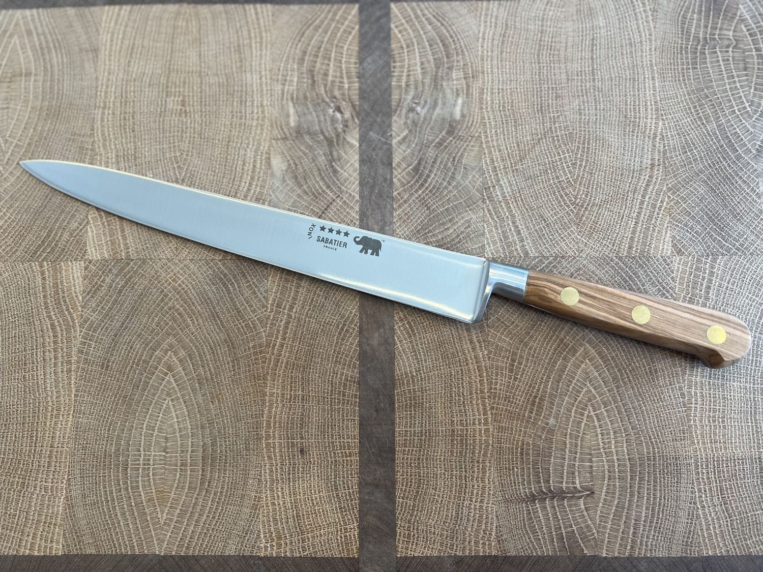 Sabatier Olivewd Slicer Inox 30