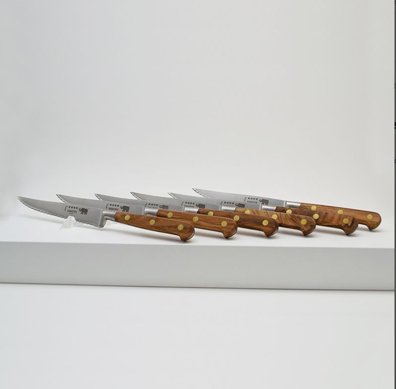 ORD: Sabatier Steak Knife Microtooth Olivewood