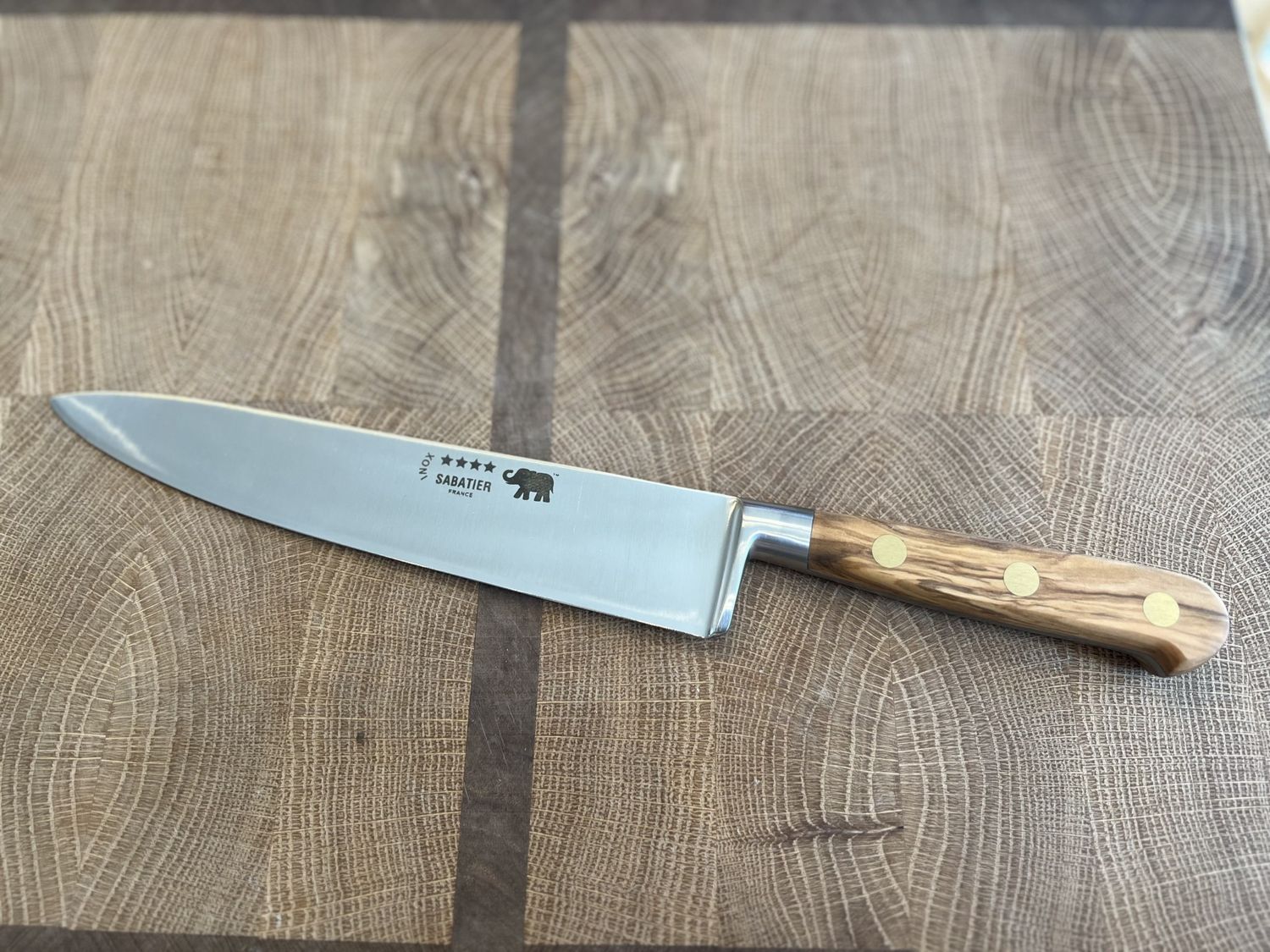 Sabatier Olivewood Chef Knife 10&quot; Inox