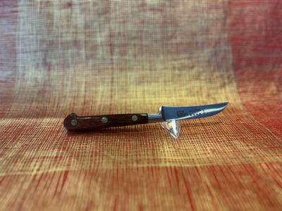 Sabatier Bird Beak Paring Inox Red 9cm