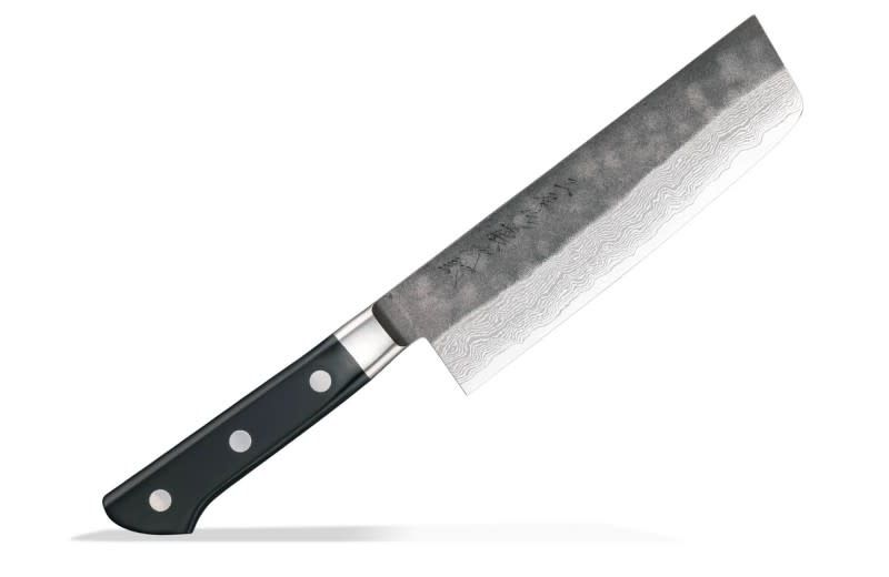 Atelier Classic Nakiri 63 layer Damascus Kurouchi 165mm VG10 Core